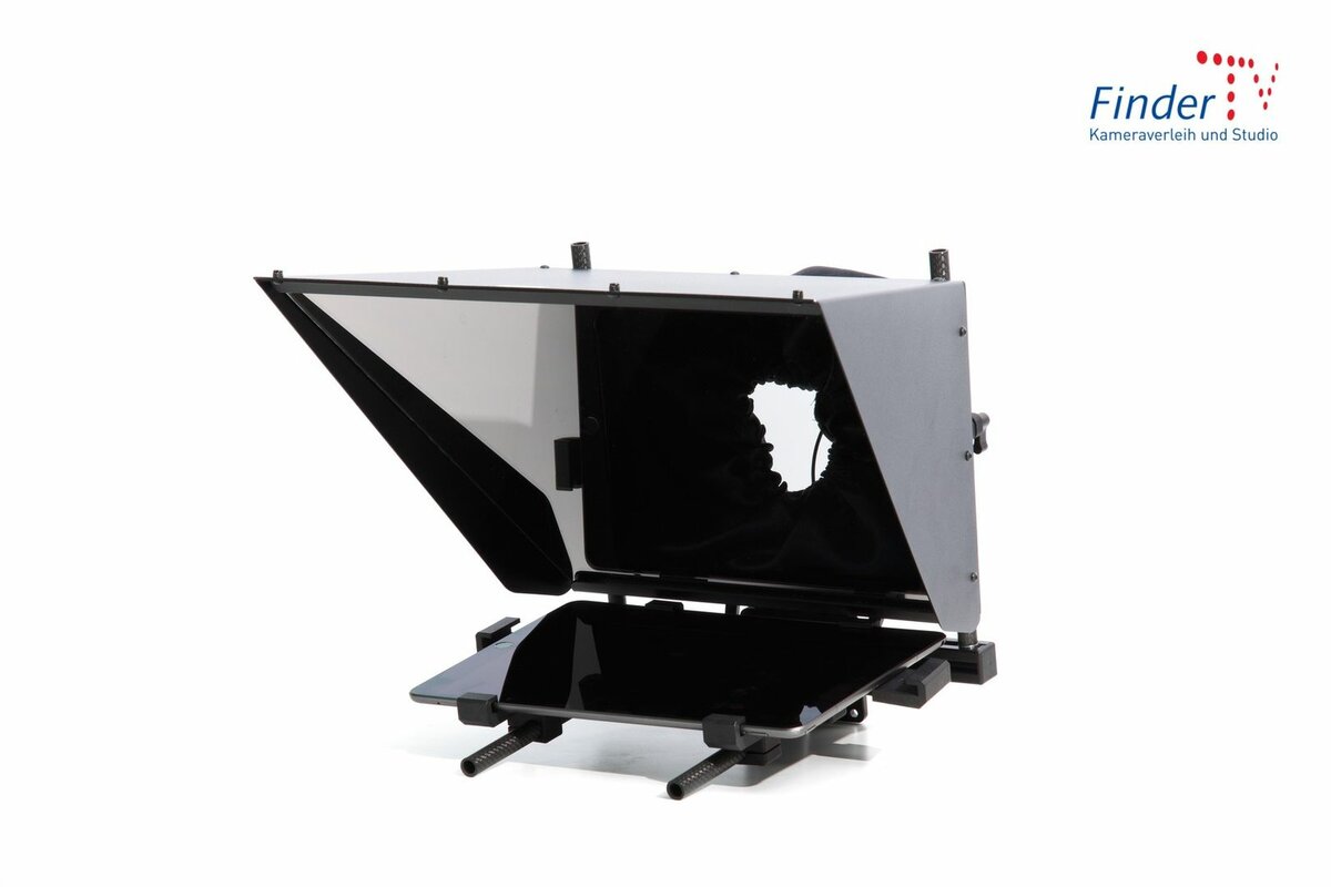 FinderTV Kameraverleih Autocue Ipad Teleprompter 13" Kameraverleih